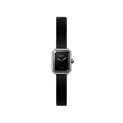 chanel couple watch|Chanel black ribbon watch.